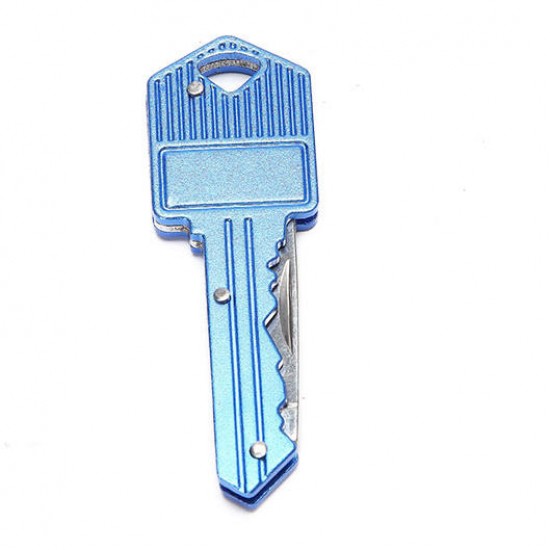 Pocket Key Ring Hobby Camping Hunting Key Chain Utility Folding Cutter