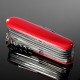 Red Swiss 91mm Multifunctional Folding Army Knives Survival Tools Red Swiss 91mm Multifunctional Folding Army Knives Survival Tools