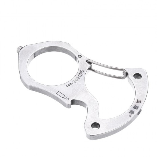 SK045E Multifunctional Key Chain Ring Buckle EDC Multi Tools Outdoor Camping Survival Tools Car Rescue Glass Breaker SK045E Multifunctional Key Chain Ring Buckle EDC Multi Tools Outdoor Camping Survival Tools Car Rescue Glass Breaker