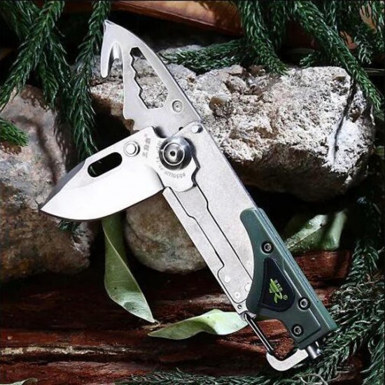 6050 Multifunctional Tools Folding Rope Cutter Hex Wrench Screwdriver Glass Breaker LED Light Outdoor Camping Hunting EDC Tool 6050 Multifunctional Tools Folding Rope Cutter Hex Wrench Screwdriver Glass Breaker LED Light Outdoor Camping Hunting EDC Tool