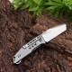 7046 Multifunctional Tools Glass Hammer Bottle Opener Spanner EDC Camping Tactical Folding Pocket Ring Outdoor Tools Hunting Stainless Key