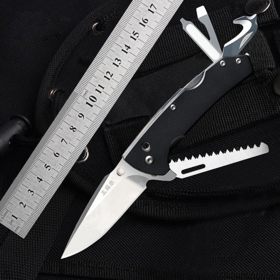 7106 Multifunctional Tools Folding Screwdriver Bottle Opener Rope Cutter Outdoor Camping Hunting EDC Tools 7106 Multifunctional Tools Folding Screwdriver Bottle Opener Rope Cutter Outdoor Camping Hunting EDC Tools