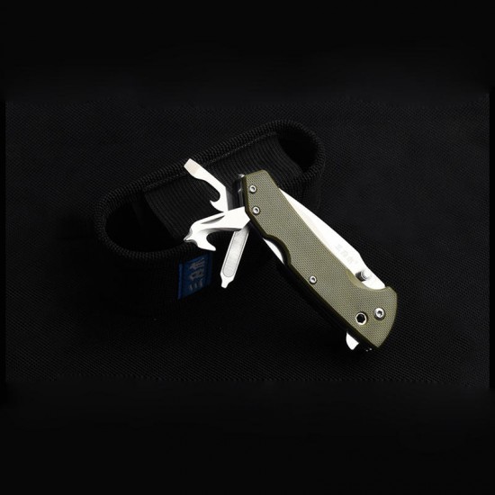 7106 Multifunctional Tools Folding Screwdriver Bottle Opener Rope Cutter Outdoor Camping Hunting EDC Tools 7106 Multifunctional Tools Folding Screwdriver Bottle Opener Rope Cutter Outdoor Camping Hunting EDC Tools