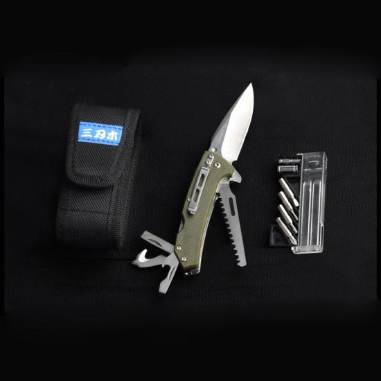 7106 Multifunctional Tools Folding Screwdriver Bottle Opener Rope Cutter Outdoor Camping Hunting EDC Tools 7106 Multifunctional Tools Folding Screwdriver Bottle Opener Rope Cutter Outdoor Camping Hunting EDC Tools