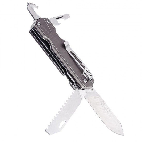 7117 Multifunctional Folding EDC Tools Saw Rope Cutter Screwdriver Bottle Opener Screwdriver Glass Breaker Outdoor Survival 7117 Multifunctional Folding EDC Tools Saw Rope Cutter Screwdriver Bottle Opener Screwdriver Glass Breaker Outdoor Survival