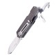 7117 Multifunctional Folding EDC Tools Saw Rope Cutter Screwdriver Bottle Opener Screwdriver Glass Breaker Outdoor Survival