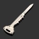 GJ018X1 Portable Multifunctional Stainless Steel Survival Folding Key Shaped Keychain GJ018X1 Portable Multifunctional Stainless Steel Survival Folding Key Shaped Keychain