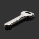 GJ018X1 Portable Multifunctional Stainless Steel Survival Folding Key Shaped Keychain