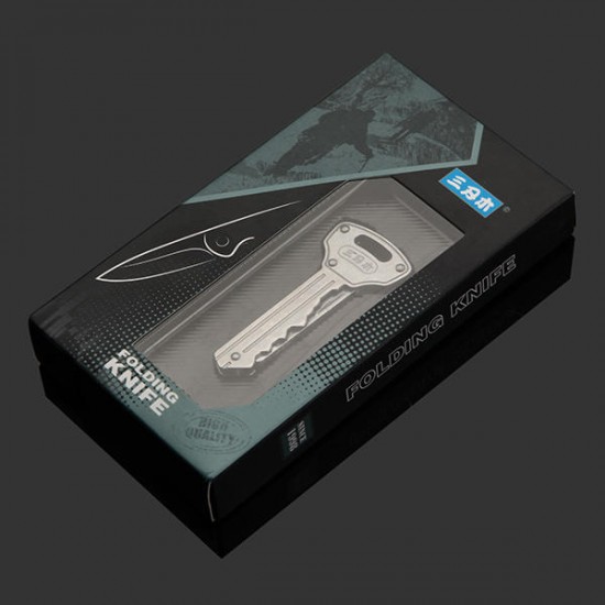 GJ018X1 Portable Multifunctional Stainless Steel Survival Folding Key Shaped Keychain GJ018X1 Portable Multifunctional Stainless Steel Survival Folding Key Shaped Keychain