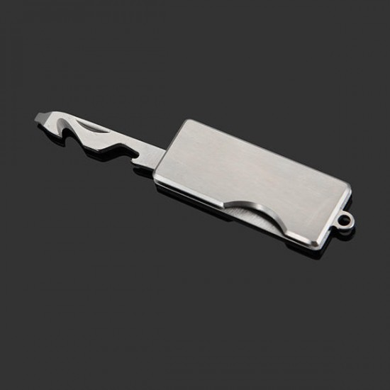 GJ019C Multifunctional Mini Portable Folding Bottle Opener Tools