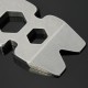 GJ021D Multi Tools Kit Nail Puller Wrench Opener Keychain GJ021D Multi Tools Kit Nail Puller Wrench Opener Keychain