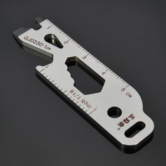 GJ023D Multi Tools Kit Nail Puller Wrench Opener Keychain