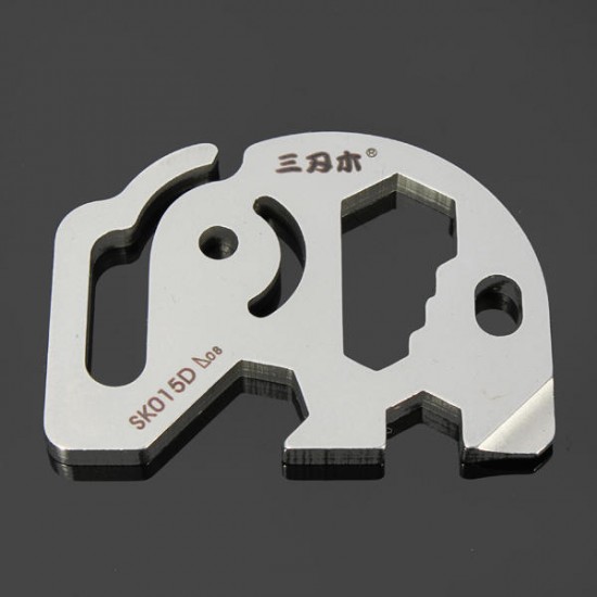 SK015D Mini Metal Multi-function Portable Key Key Chain Tools SK015D Mini Metal Multi-function Portable Key Key Chain Tools