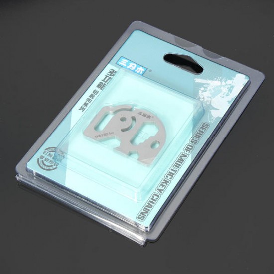 SK015D Mini Metal Multi-function Portable Key Key Chain Tools SK015D Mini Metal Multi-function Portable Key Key Chain Tools