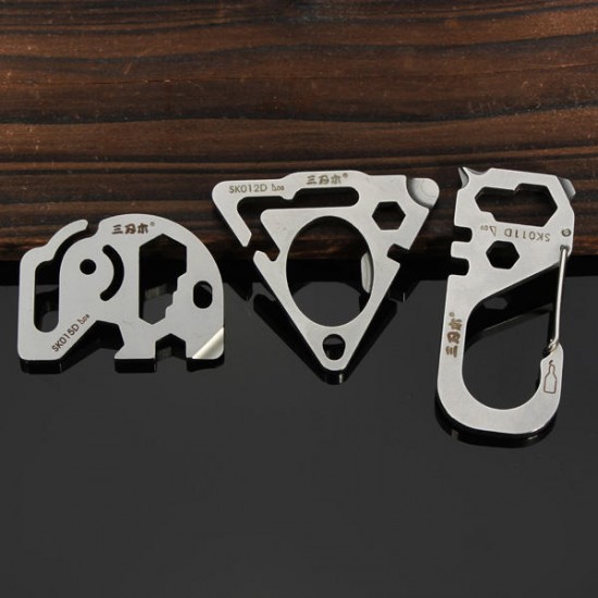 SK015D Mini Metal Multi-function Portable Key Key Chain Tools SK015D Mini Metal Multi-function Portable Key Key Chain Tools