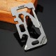 SK016D Mini Multi Tools Kit Nail Puller Wrench Opener Keychain