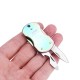 Three Blade Multifunctional Tools Mini Folding Bottle Opener Outdoor Camping Survival EDC Tools