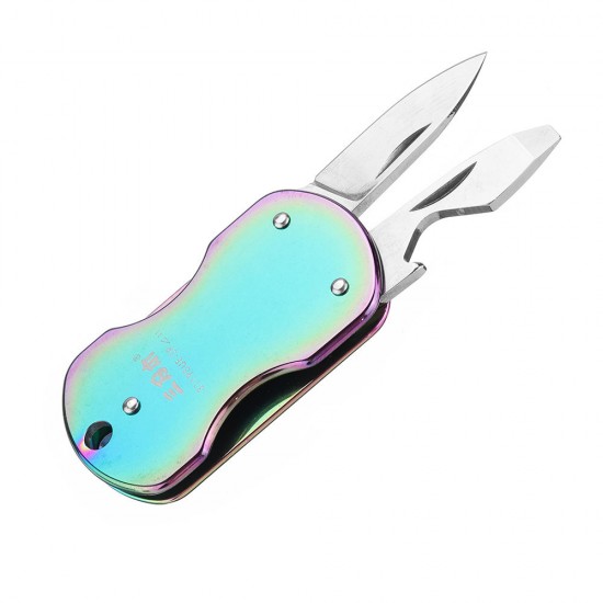 Three Blade Multifunctional Tools Mini Folding Bottle Opener Outdoor Camping Survival EDC Tools Three Blade Multifunctional Tools Mini Folding Bottle Opener Outdoor Camping Survival EDC Tools