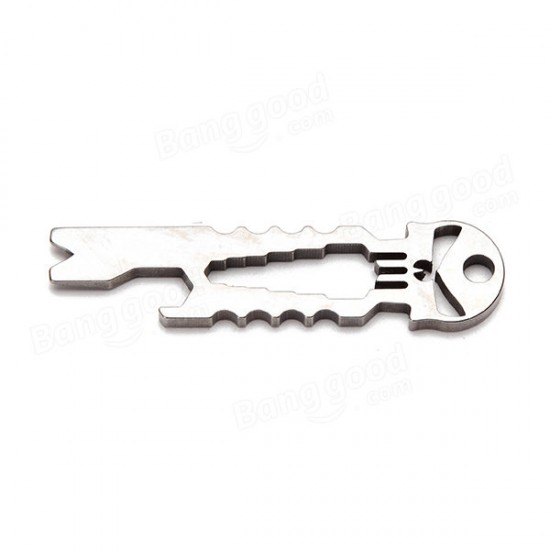 Skull Shape Multifunction Keychain Stainless Steel Tactical EDC Multitool Screwdriver Skull Shape Multifunction Keychain Stainless Steel Tactical EDC Multitool Screwdriver