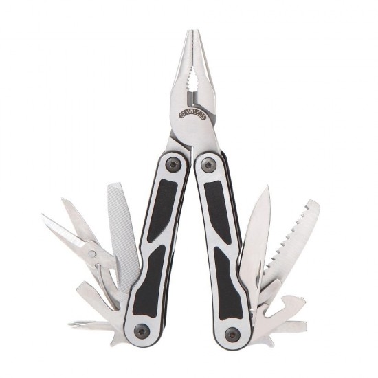 3Pcs Camping Tool Set Multi Pliers Tactical Cutter Saw Bottle Opener Scissor Screwdriver Survival Tool Kits