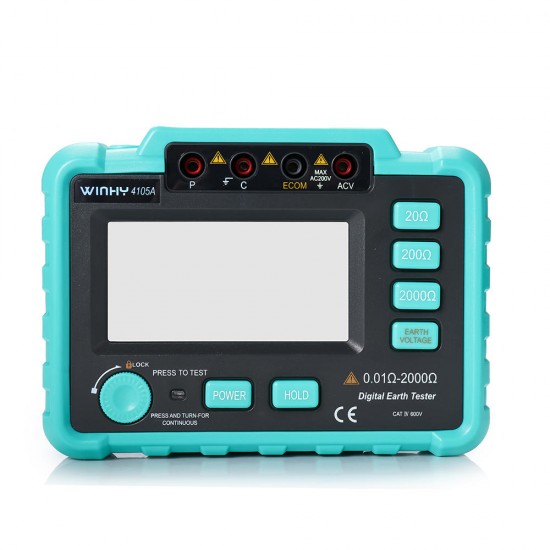 4105A Dust Moisture Proof Resistance Multimeter Digital Earth Tester Grounding Resistance Meter Current AC Voltage Meter 4105A Dust Moisture Proof Resistance Multimeter Digital Earth Tester Grounding Resistance Meter Current AC Voltage Meter