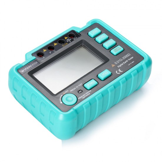 4105A Dust Moisture Proof Resistance Multimeter Digital Earth Tester Grounding Resistance Meter Current AC Voltage Meter 4105A Dust Moisture Proof Resistance Multimeter Digital Earth Tester Grounding Resistance Meter Current AC Voltage Meter