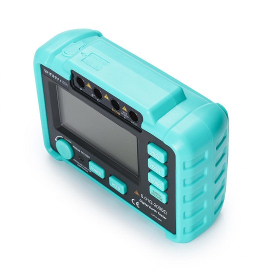 4105A Dust Moisture Proof Resistance Multimeter Digital Earth Tester Grounding Resistance Meter Current AC Voltage Meter 4105A Dust Moisture Proof Resistance Multimeter Digital Earth Tester Grounding Resistance Meter Current AC Voltage Meter