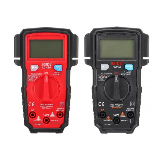 ADMS6 Automatic Digital Smart Multimeter Maximum Display 6000 Counts ADMS6 Automatic Digital Smart Multimeter Maximum Display 6000 Counts