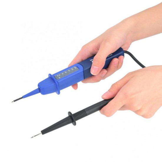 GK9A Digital Multimeter Automotive Test Pen LED Light Circuit Tester Auto Detector Repair Tool Voltmeter