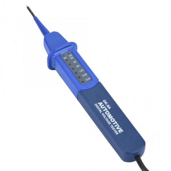 GK9A Digital Multimeter Automotive Test Pen LED Light Circuit Tester Auto Detector Repair Tool Voltmeter