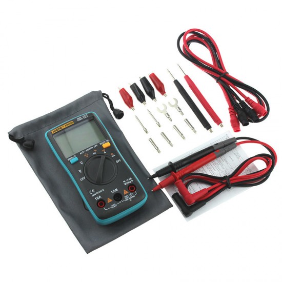 AN8000 Digital Multimeter Voltmeter Ammeter Ohmmeter Volt AC DC Ohm Tester Meter