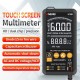 618B Digital Multimeter Touch DC/AC Professional Analog Tester True RMS Multimetro Capacitor NCV Testers Meter 618B Digital Multimeter Touch DC/AC Professional Analog Tester True RMS Multimetro Capacitor NCV Testers Meter