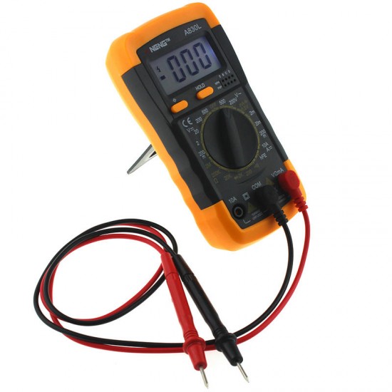 A830L Digital Multimeter DC AC Voltage Diode Freguency Transistor Tester