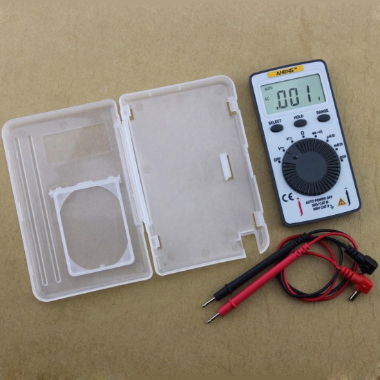 AN101 Pocket Digital Auto Range Multimeter Backlight AC/DC Voltage Current Meter SA847 AN101 Pocket Digital Auto Range Multimeter Backlight AC/DC Voltage Current Meter SA847