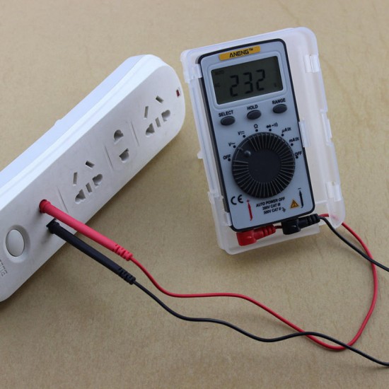 AN101 Pocket Digital Auto Range Multimeter Backlight AC/DC Voltage Current Meter SA847 AN101 Pocket Digital Auto Range Multimeter Backlight AC/DC Voltage Current Meter SA847