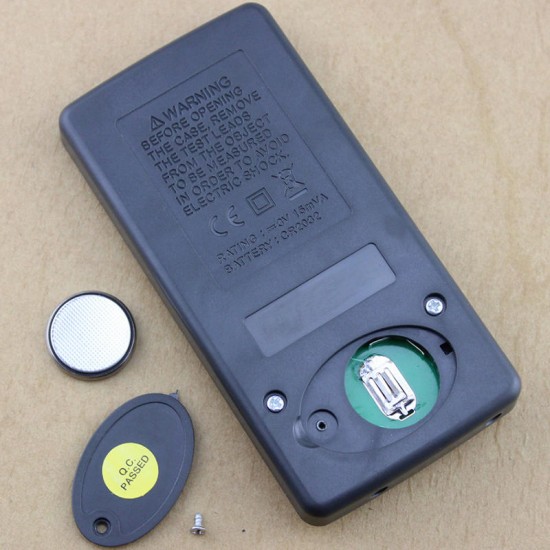 AN101 Pocket Digital Auto Range Multimeter Backlight AC/DC Voltage Current Meter SA847 AN101 Pocket Digital Auto Range Multimeter Backlight AC/DC Voltage Current Meter SA847