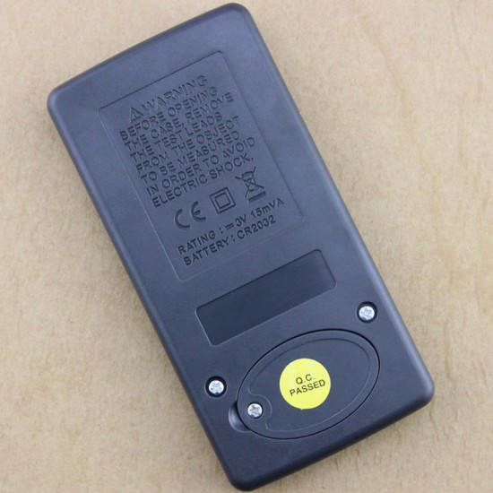 AN101 Pocket Digital Auto Range Multimeter Backlight AC/DC Voltage Current Meter SA847 AN101 Pocket Digital Auto Range Multimeter Backlight AC/DC Voltage Current Meter SA847