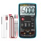 AN113B Digital Multimeter True RMS with Temperature Tester 6000 Counts Auto-Ranging AC/DC Transistor Voltage Meter