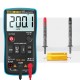 AN113B Digital Multimeter True RMS with Temperature Tester 6000 Counts Auto-Ranging AC/DC Transistor Voltage Meter