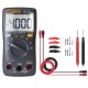 AN8000 Black Digital Multimeter Voltmeter Ammeter Ohmmeter Volt AC DC Ohm Tester Meter + Test Lead Set