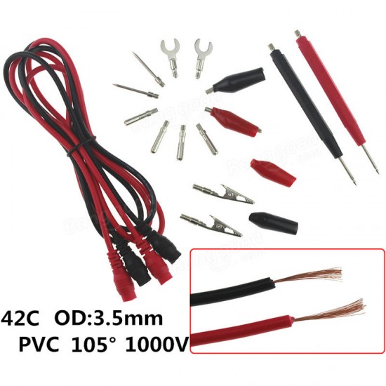 AN8000 Digital Multimeter 4000 Counts Backlight AC/DC Ammeter Voltmeter Capacitance Resistance Frequency Tester + Test Lead Set AN8000 Digital Multimeter 4000 Counts Backlight AC/DC Ammeter Voltmeter Capacitance Resistance Frequency Tester + Test Lead Set