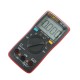 AN8000 Red Digital Multimeter Voltmeter Ammeter Ohmmeter Volt AC DC Ohm Tester Meter + Test Lead Set