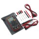 AN8000 Red Digital Multimeter Voltmeter Ammeter Ohmmeter Volt AC DC Ohm Tester Meter + Test Lead Set