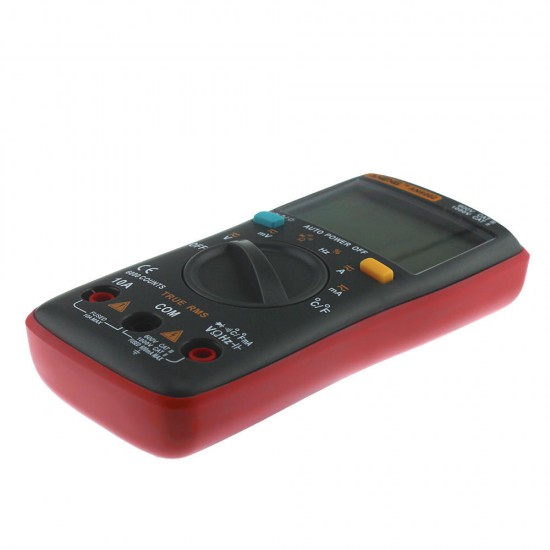 AN8002 Red Digital True RMS 6000 Counts Multimeter AC/DC Current Voltage Frequency Resistance Temperature Tester °°+ Test Lead Set AN8002 Red Digital True RMS 6000 Counts Multimeter AC/DC Current Voltage Frequency Resistance Temperature Tester °°+ Test Lead Set