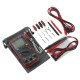 AN8002 Red Digital True RMS 6000 Counts Multimeter AC/DC Current Voltage Frequency Resistance Temperature Tester °°+ Test Lead Set AN8002 Red Digital True RMS 6000 Counts Multimeter AC/DC Current Voltage Frequency Resistance Temperature Tester °°+ Test Lead Set