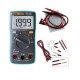 AN8004 Digital 2000 Counts Auto Range Multimeter Backlight AC/DC Ammeter Voltmeter Resistance Frequency Capacitance Meter + Test Lead Set