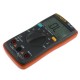 AN8004 Orange Digital 2000 Counts Auto Range Multimeter Backlight AC/DC Ammeter Voltmeter Resistance Frequency Capacitance Meter + Test Lead Set AN8004 Orange Digital 2000 Counts Auto Range Multimeter Backlight AC/DC Ammeter Voltmeter Resistance Frequency Capacitance Meter + Test Lead Set