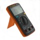 AN8004 Orange Digital 2000 Counts Auto Range Multimeter Backlight AC/DC Ammeter Voltmeter Resistance Frequency Capacitance Meter + Test Lead Set AN8004 Orange Digital 2000 Counts Auto Range Multimeter Backlight AC/DC Ammeter Voltmeter Resistance Frequency Capacitance Meter + Test Lead Set