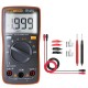 AN8004 Orange Digital 2000 Counts Auto Range Multimeter Backlight AC/DC Ammeter Voltmeter Resistance Frequency Capacitance Meter + Test Lead Set