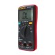 AN8004 Red Digital 2000 Counts Auto Range Multimeter Backlight AC/DC Ammeter Voltmeter Resistance Frequency Capacitance Meter + Test Lead Set